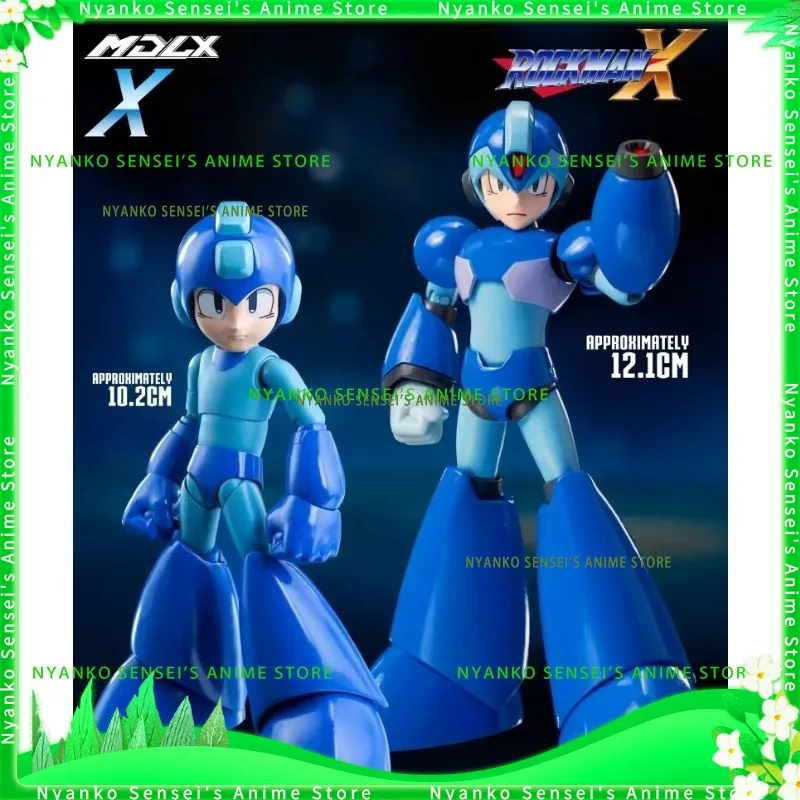 

In Stock Threezero Rockman MDLX Limited Edition 12cm Action Figure Anime Models Toy Doll Gift Hobby Collectible