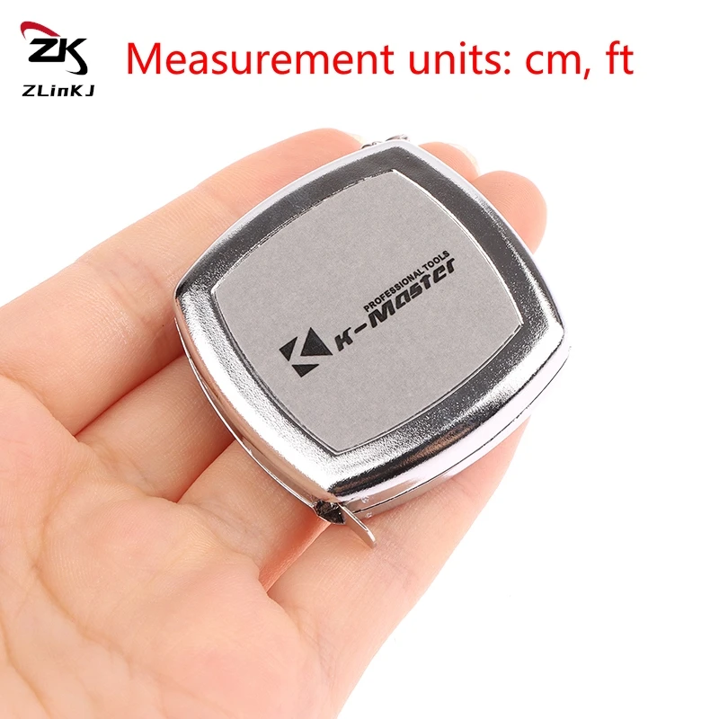 2 Meters Small Tape Measure Key Ring Small Steel Tape Measure Mini Pocket Portable Compact Carry Around 1pc Mini Tape Measure