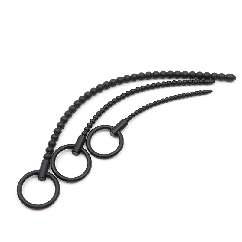 الاستمناء قضيب لعبة استثارة القضيب القسطرة الأصوات BDSM الوثن لعبة الجنس للرجال الذكور العفة جهاز مجرى البول موسعات القضيب محفز #1