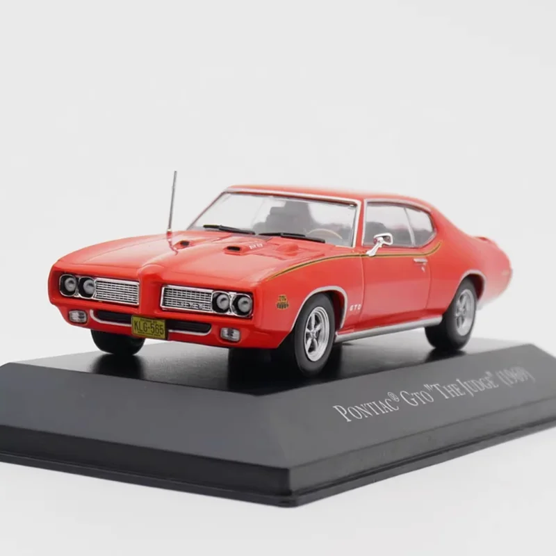 

Модель IXO Diecast 1:43, литая под давлением, из сплава, Pontiac GTO The Judge 1969, классический спортивный автомобиль, имитационная игрушка, статическая демонстрация