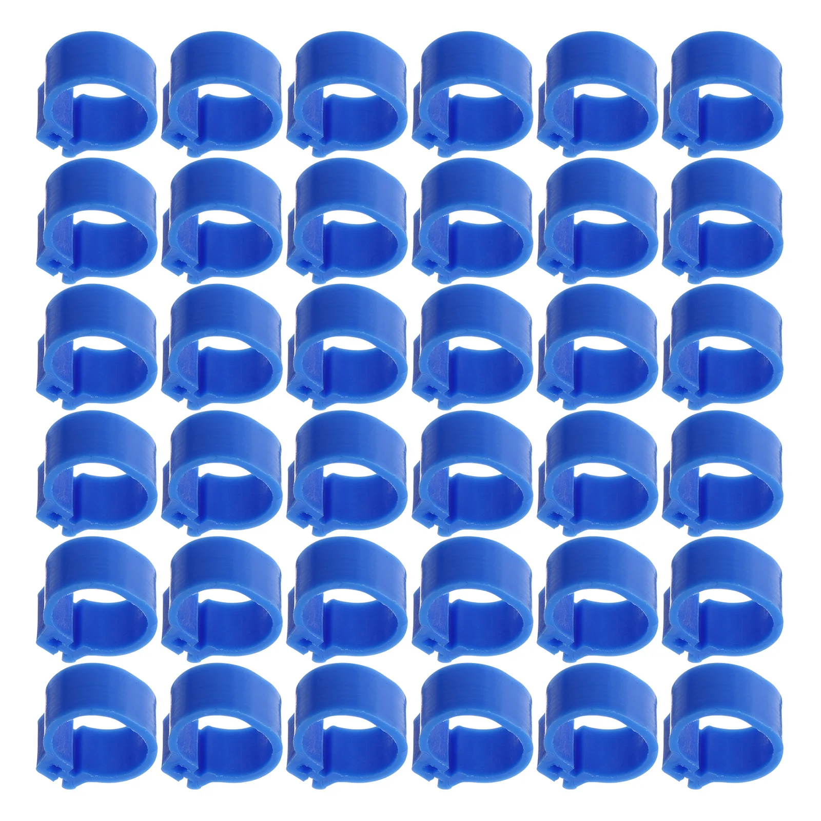 

100 pcs Pigeon Rings Bird Leg Bands for Poultry Management Breeding Supplies Foot Accessories Marker Lightweight Portable