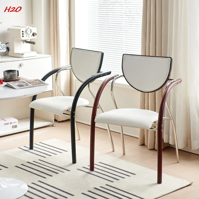 H2O Designer Antique Flying Chair Minimalist Home Light Luxury Dining Chair Netflix Backrest Chair Living Room Armchair Hot