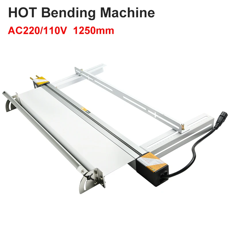 

125CM Acrylic Hot Bending Machine 220V Bending Machine PVC Advertising Light Box Heater Length/Angle Positioning Bracket