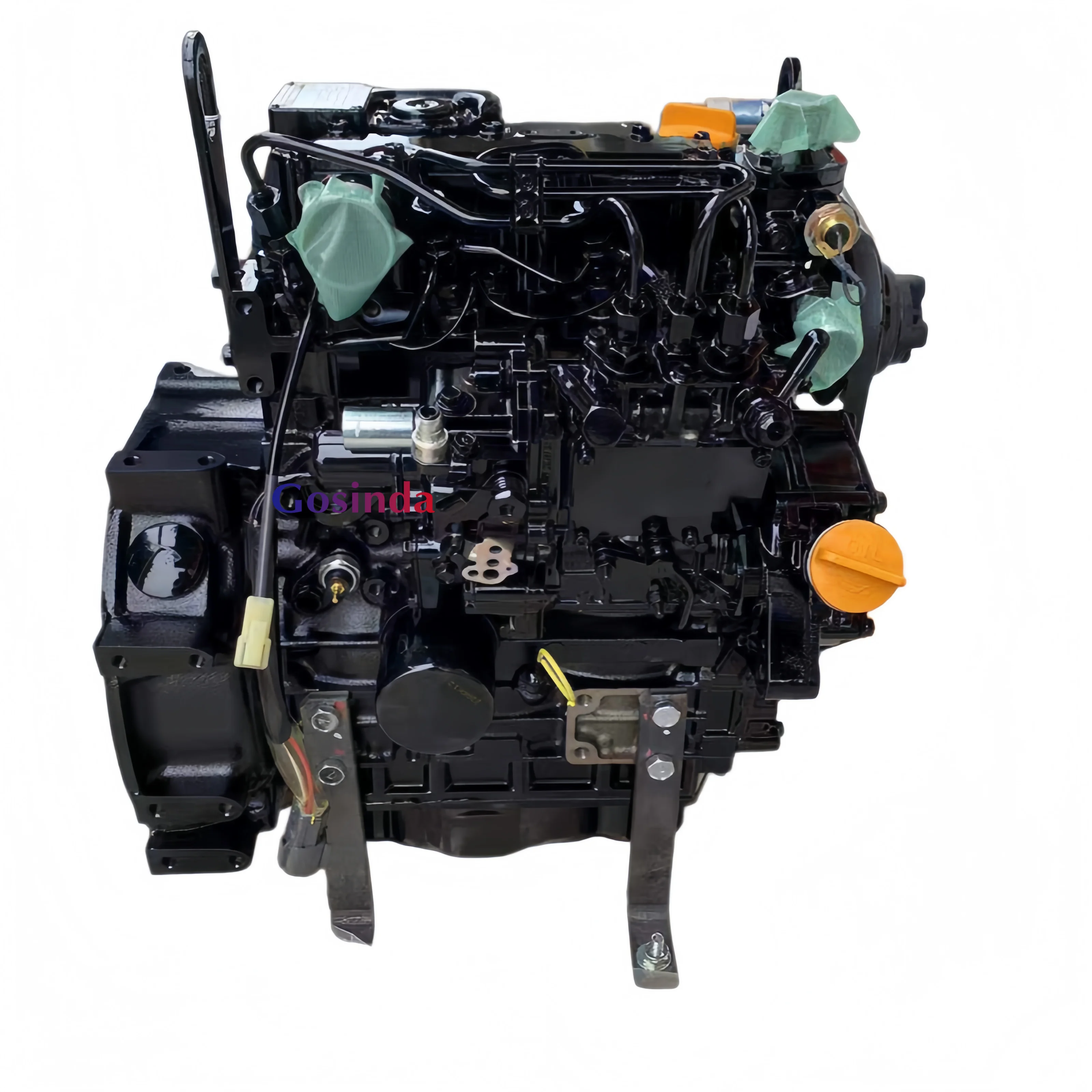 High Quality 3TNV88   Engine Assembly for 3-4 Ton Mini Excavator Construction Machinery Replacement Parts