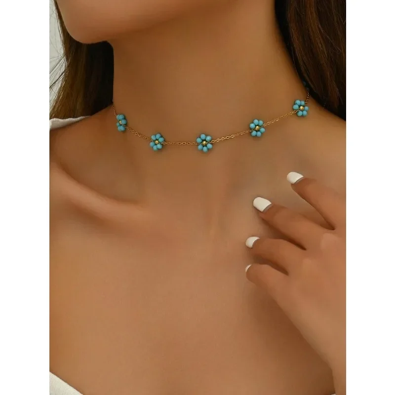 1 women's fashionable and elegant necklace, versatile neck chain, suitable for daily wear, party occasions, etcrrr