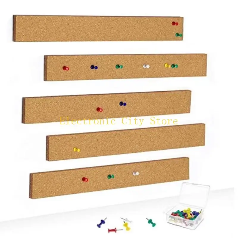 50 PCS coloridos Pins Press Tacks Pushpins Decorative Pushpins Taches oficina Suministros oficina Póster Pins Hu8d