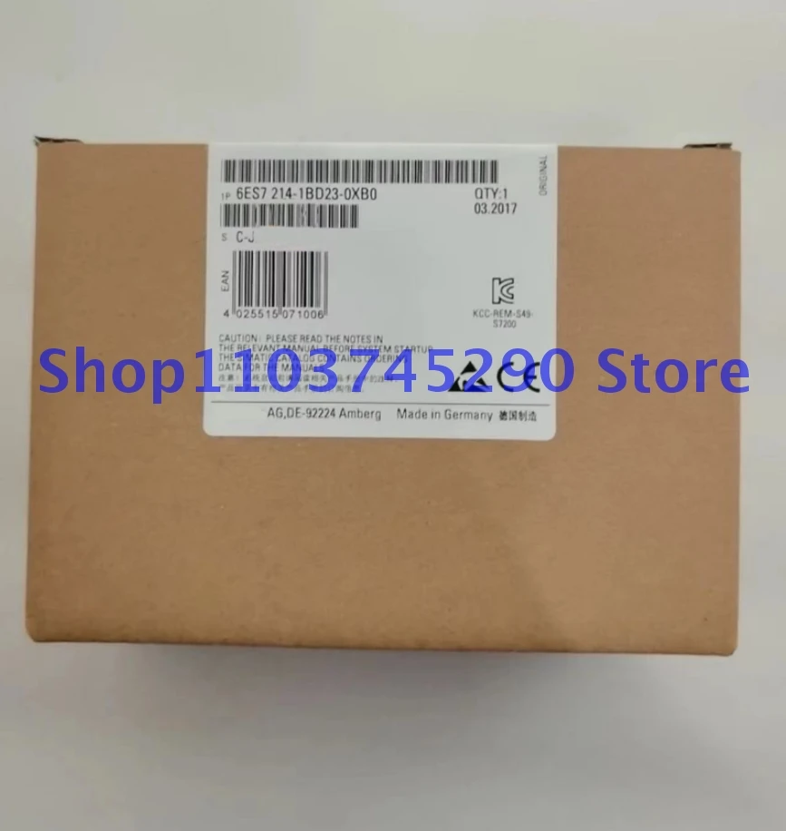 1PCS 6ES72141BD230XB0 Brand 6ES7 214 1BD23 0XB0 6ES7 214-1BD23-0XB0 New In Box PLC Module