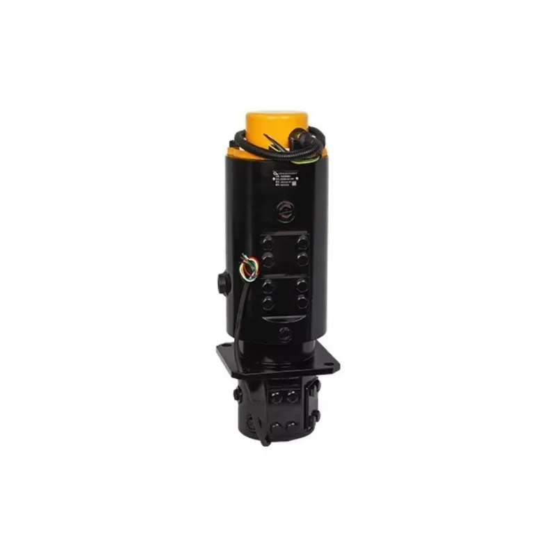 Unión rotativa de aceite hidráulico de alta presión de acero inoxidable