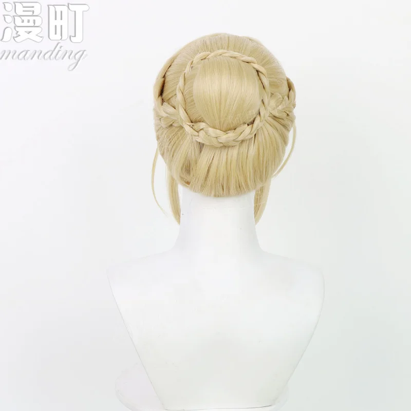 Absolute Zone Zero Evelyn cosWig Integrated Hair Tie Split Hair Bun