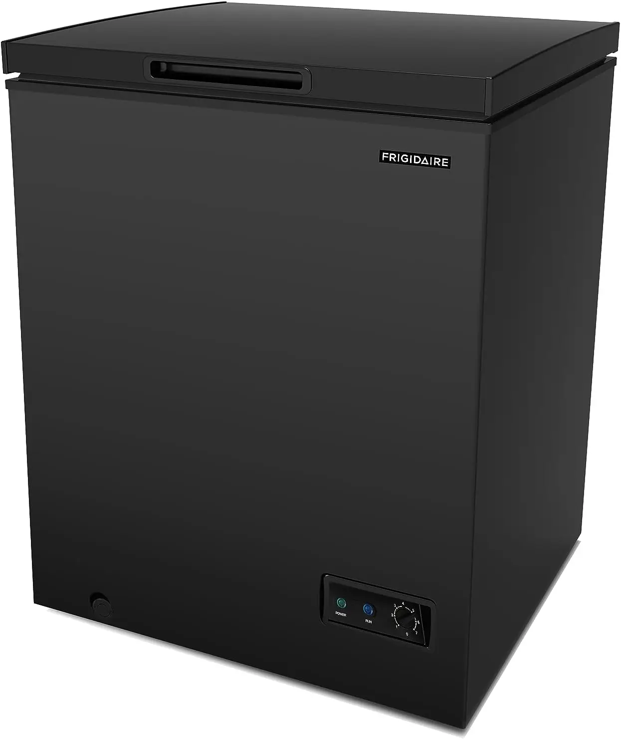 Nuovo 5.0 di capacità, nero-termostato regolabile-cestello in filo metallico rivestito in vinile rimovibile-scarico facile da scongelare, 5 cu ft