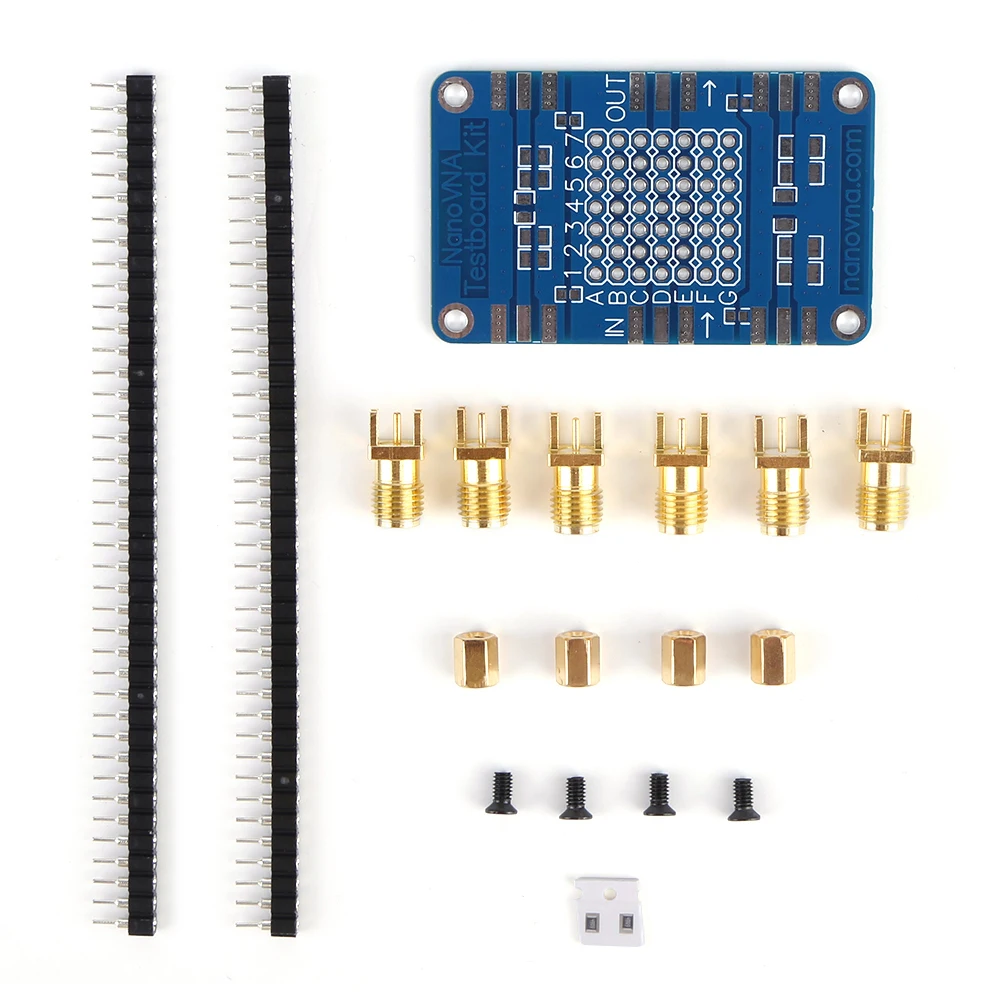 

Testboard Kit High Accuracy Test Demo Board Test Board Kit VNA Test Board Testing Board for Vector Network Analyzer
