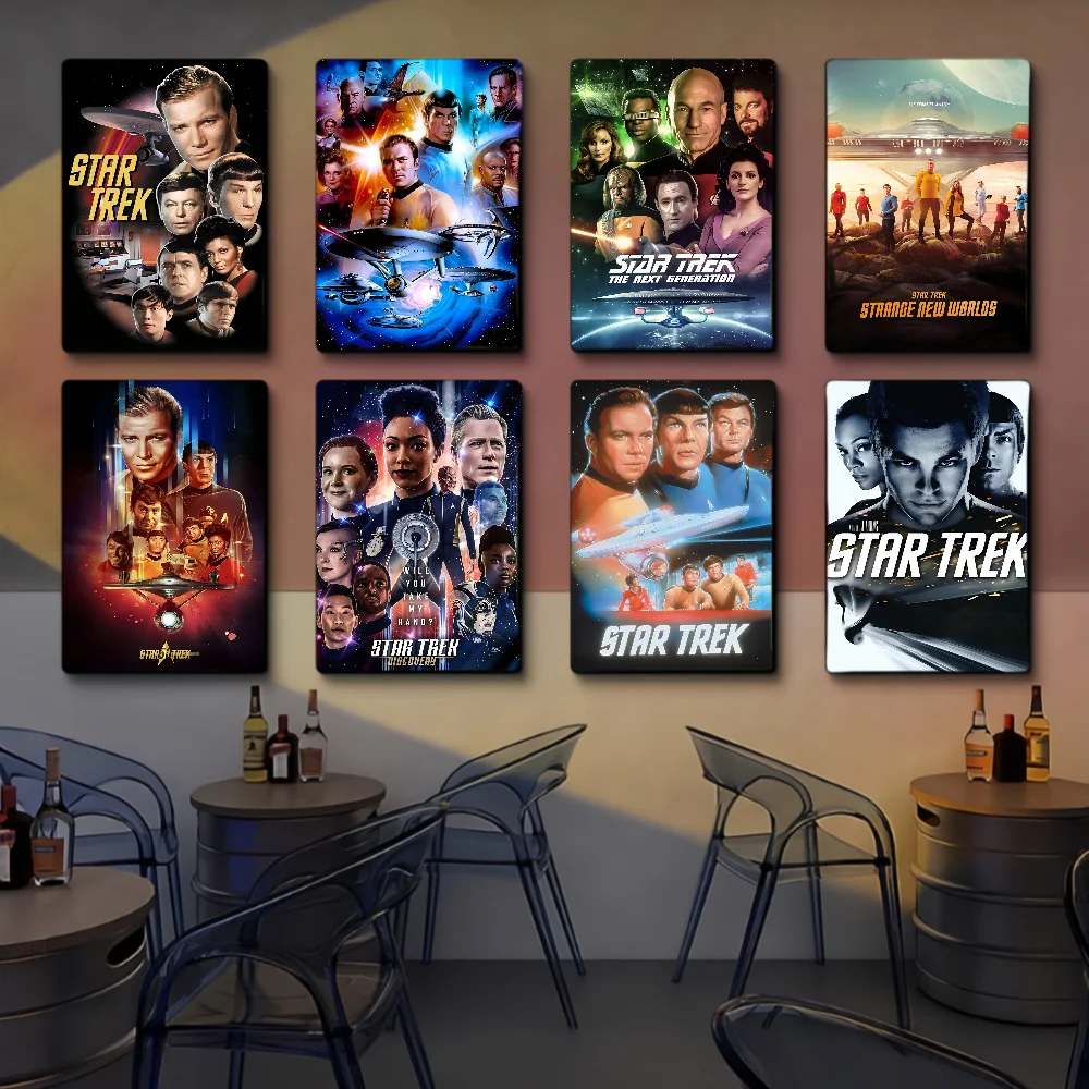 TV S-Star T-Trek Anime Posters Sticky Whitepaper Prints Posters Artwork Kawaii Room Decor