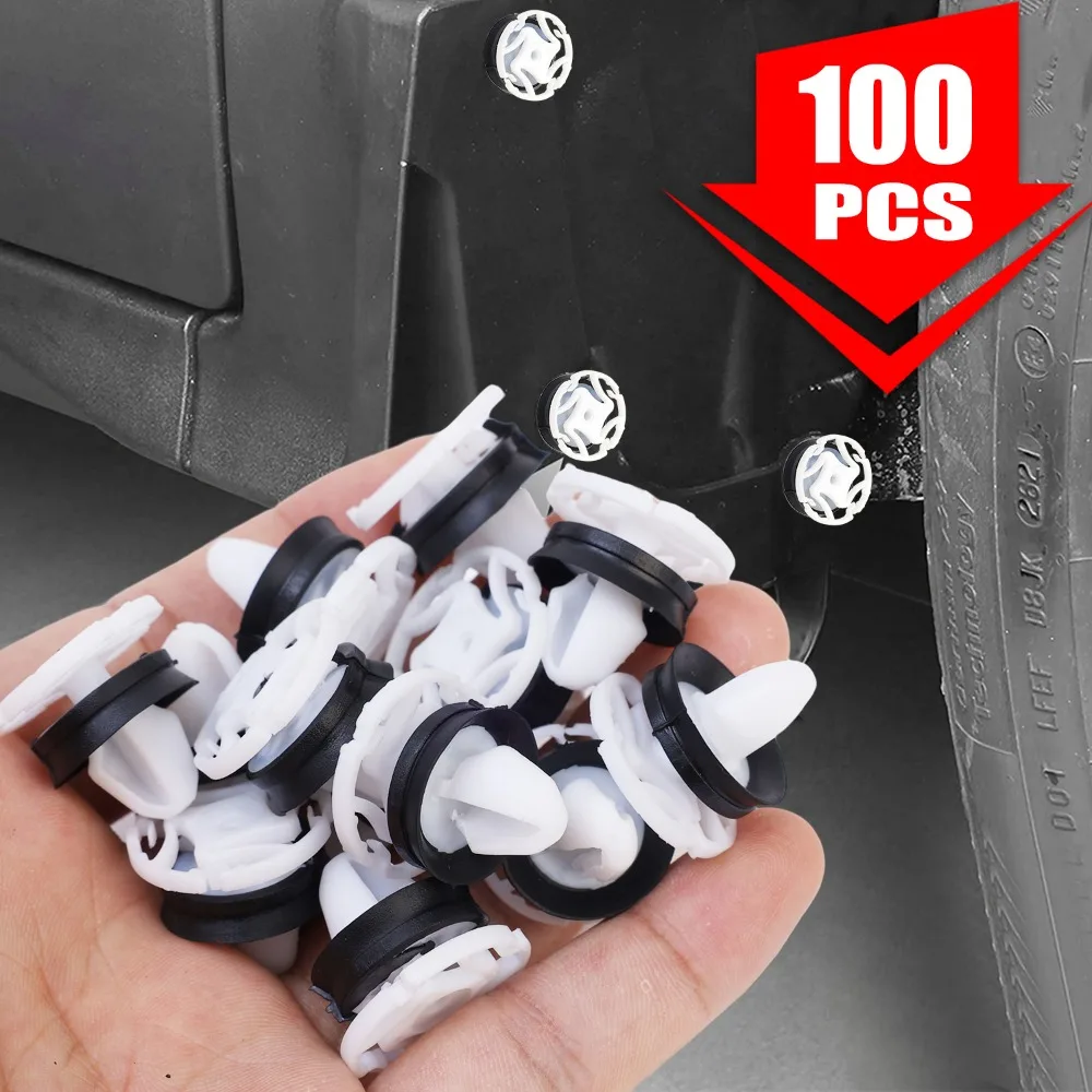 Пряжка дверной панели автомобиля, авто декоративная панель, подкладка, крепеж, зажим, сменные аксессуары для Renault Logo Citroen OE #   9345ZN