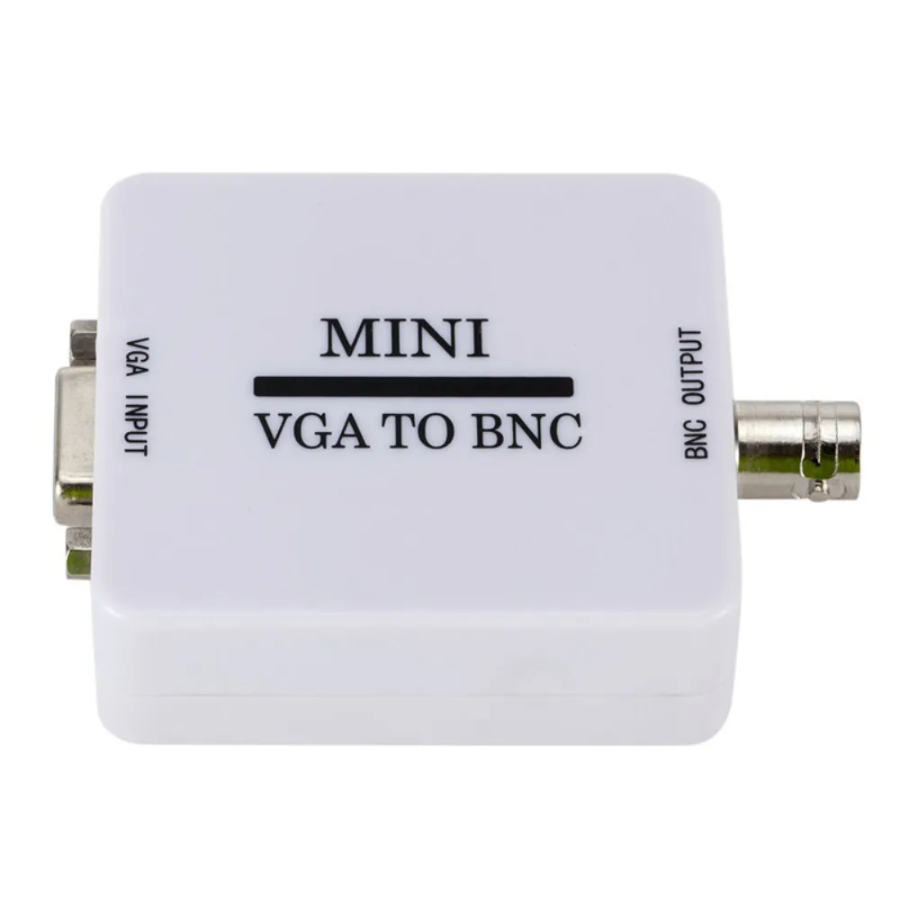 VGA To BNC Mini HD VGA To BNC Video Converter BNC Output VGA Input VGA To BNC Video Converter Box Video Adapter Converter Box