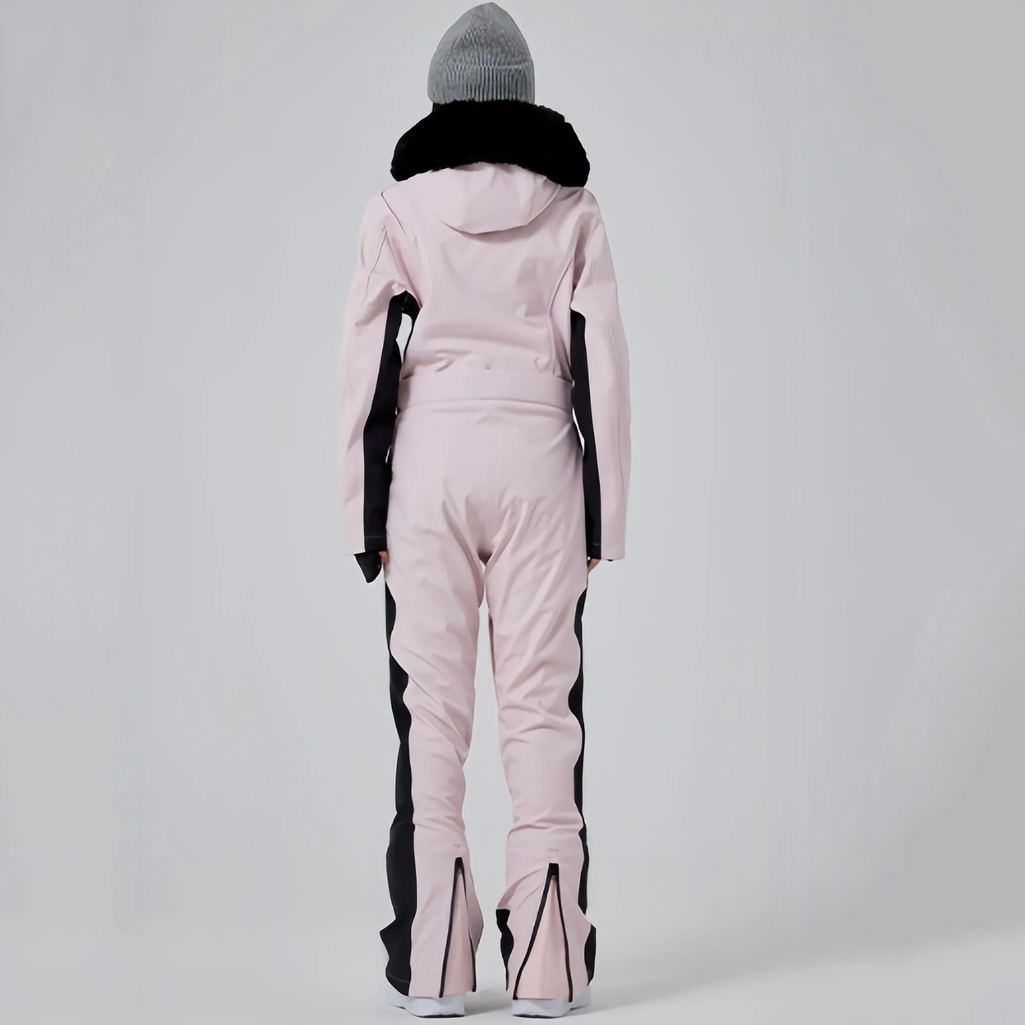 2025 Windproof Warm Skiing One Piece Suits Snowboarding Tracksuit Ski Sport Suit Women Winter Slim Fit Jumpsuit Snow Clothes