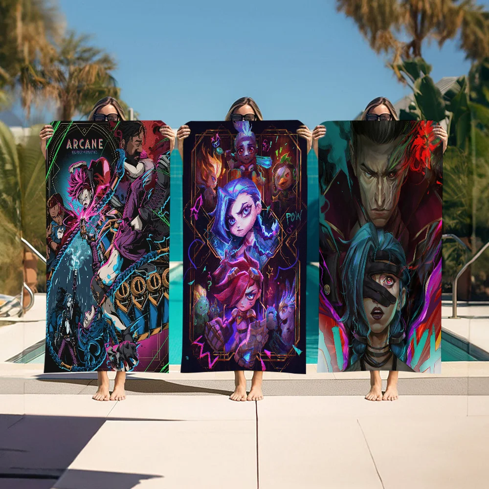 

Arcane Jinx L-Lols Microfiber Printed Beach Towel Mountain Climbing Yoga Beach Swimming Running Absorbent Soft Towel