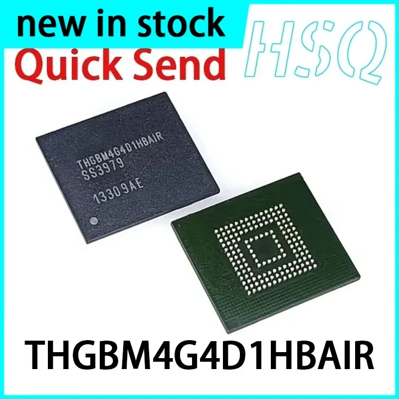 1PCS THGBM4G4D1HBAIR THGBM4G4D1 BGA153 Ball EMMC 4.41 2GB Set Top Box U Disk and Other Memory Chip Font Library in Stock