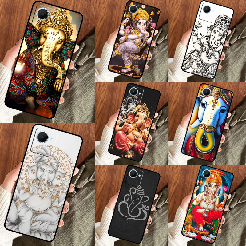 Ganesh Elephant God For Realme C55 C33 C31 C30 C35 C25Y C21Y C11 C15 8 9 10 Pro Plus GT Neo 2 3 5 2T 3T Case