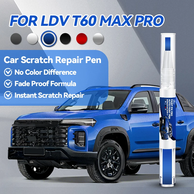 

Горячая новинка 2026: Ручка для ремонта автомобильной краски для LDV T60 MAX PRO 2023-2025 – аксессуары для устранения царапин, цвета: белый, синий, серый, Ora