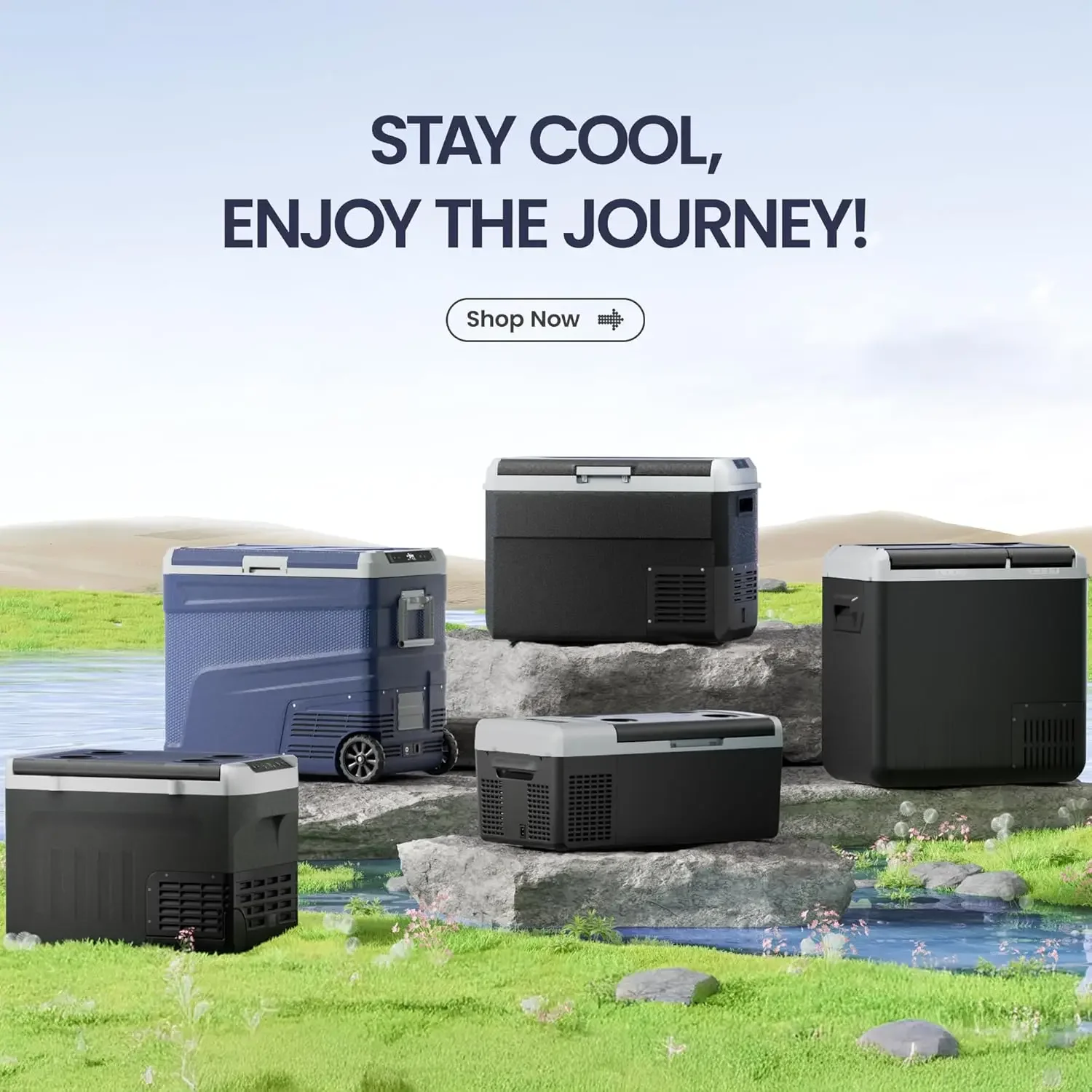 [High-Quality, Hot Deal!]12 Volt Refrigerator, 32QT(30L) Compressor Electric Cooler, 12V fridge -4℉-68℉, Car Refrigerator 12/24V