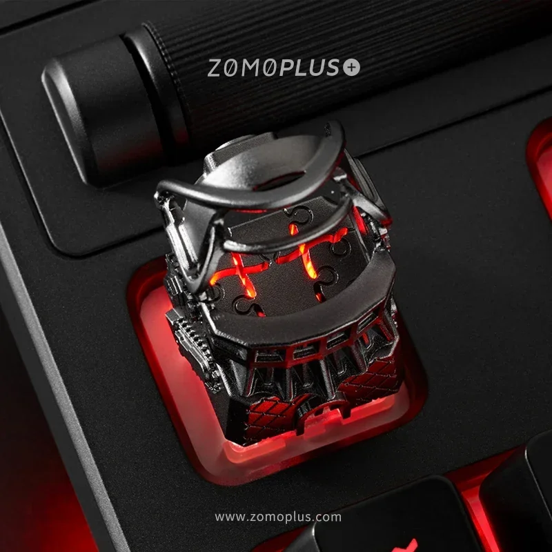 ZOMO Original Keycaps Aluminum Alloy Juego Macabro Instrument of Torture Customized Mechanical Keyboard Simulation 3D Key Cap