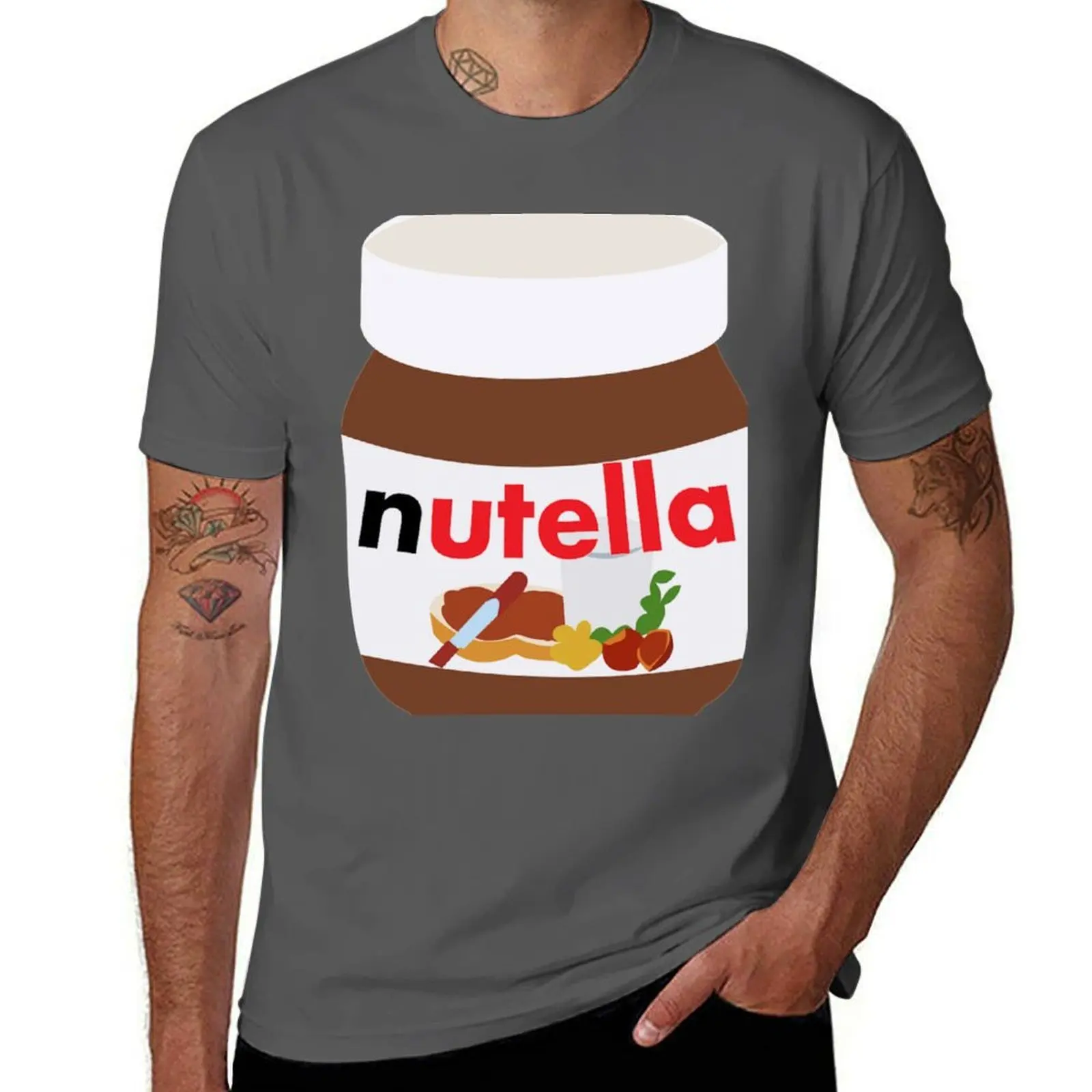 nutella T-Shirt Dry Fit Running Short Sleeve Top