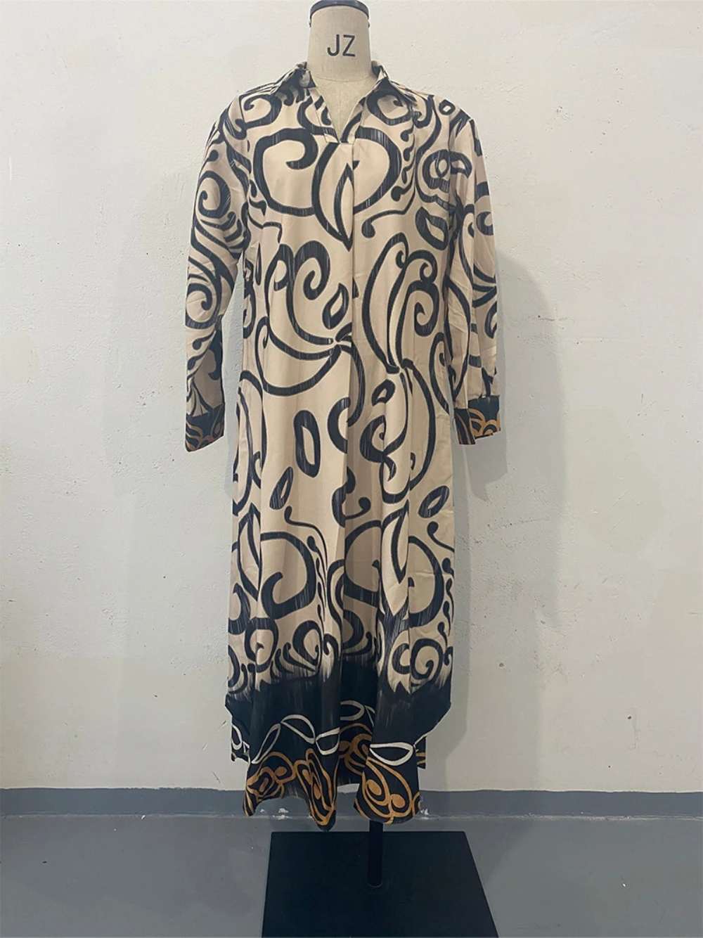 Robe de soirée Chic à imprimé Floral, coupe ample, confortable, col en V, Kaftan, pour fête, 3 couleurs, belle Robe de Cocktail, expédition rapide