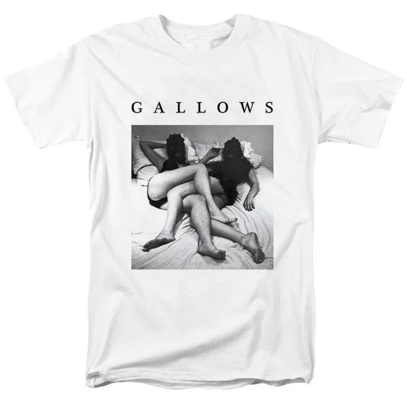 Gallows End Hardcore Rock European Dark Style Heavy Metal Punk Nuclear Punk Memorial Schwarzes Kurzarm-T-Shirt