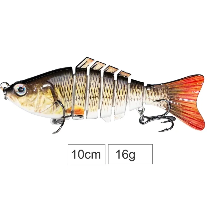 Sinking Wobblers for Pike 8cm/10cm Swimbait Jointed Lures for Fishing Artificial Bait Hard Crankbaits Fishing Lure Tack