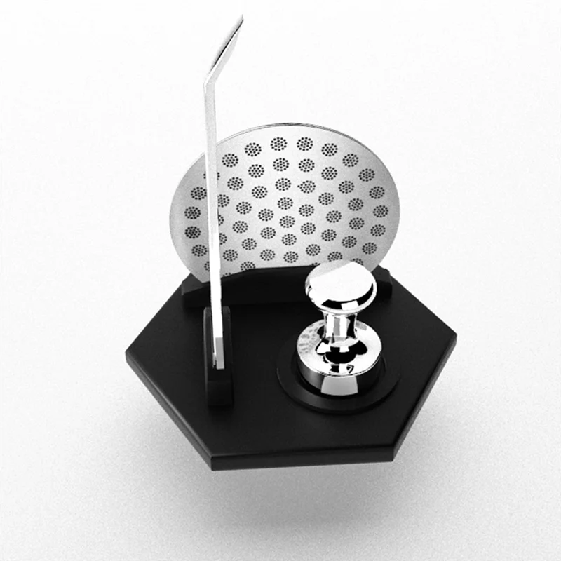 A04V For Ninja ES601 ES655 ES701 Coffee Machine Compatible Storage Base Honeycomb Coffee Gadget Tools Coffee Handle Tool Set 51M