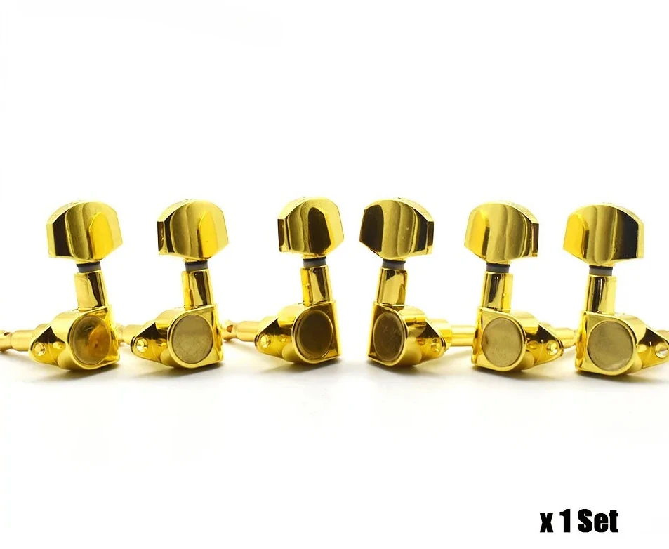 

Gold 90 Degrees Guitar Tuning Peg Key Tuner Machine Head Locking Strings Tuners Peg for Acoustic Electric Guitar
