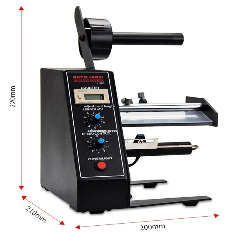 Automatic labeling machine AL-1150D counting function 140mm labeling machine