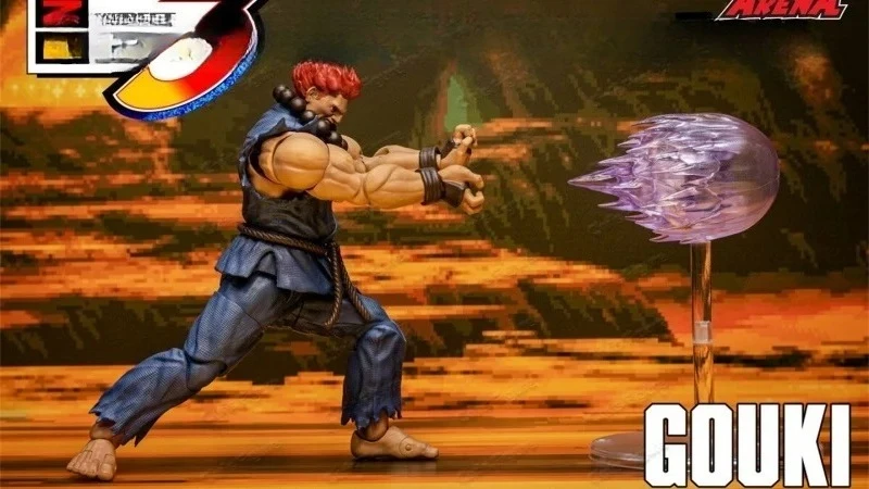 【Preventa】 Storm Toys Arena Street Fighter Zero 3 Gouki Figura de acción coleccionable a escala 1/12