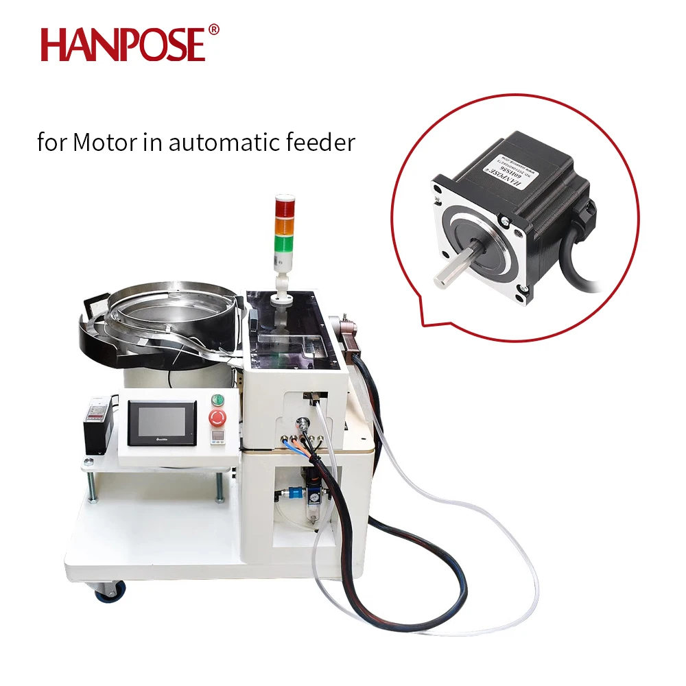 

hanpose 1.8 Degree Nema24 Stepper Motor 60HS56 2 Phase 2 Leads 1.5N.M 4.0A 8mm Laser Grinding Foam Plasma Cutting Stepper Motor