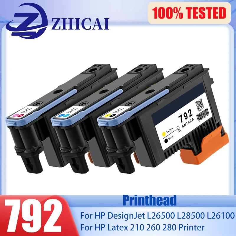 

Печатающая головка 792 для HP 792 CN702A CN703A CN704A Печатающая головка для HP DesignJet L26100 L26500 L26800 Латексная головка принтера 210 260 280
