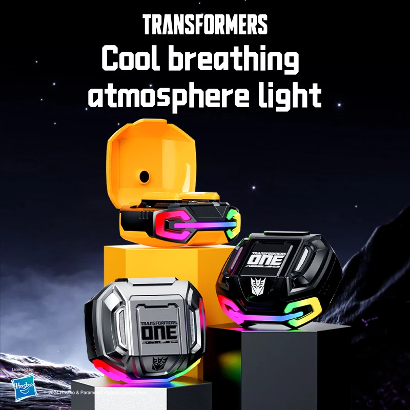 Transformers TF-T22 TWS Wireless Bluetooth5.4 Headset Long Endurance Low Latency Gaming Headphones HIFI stereo Music Earbuds