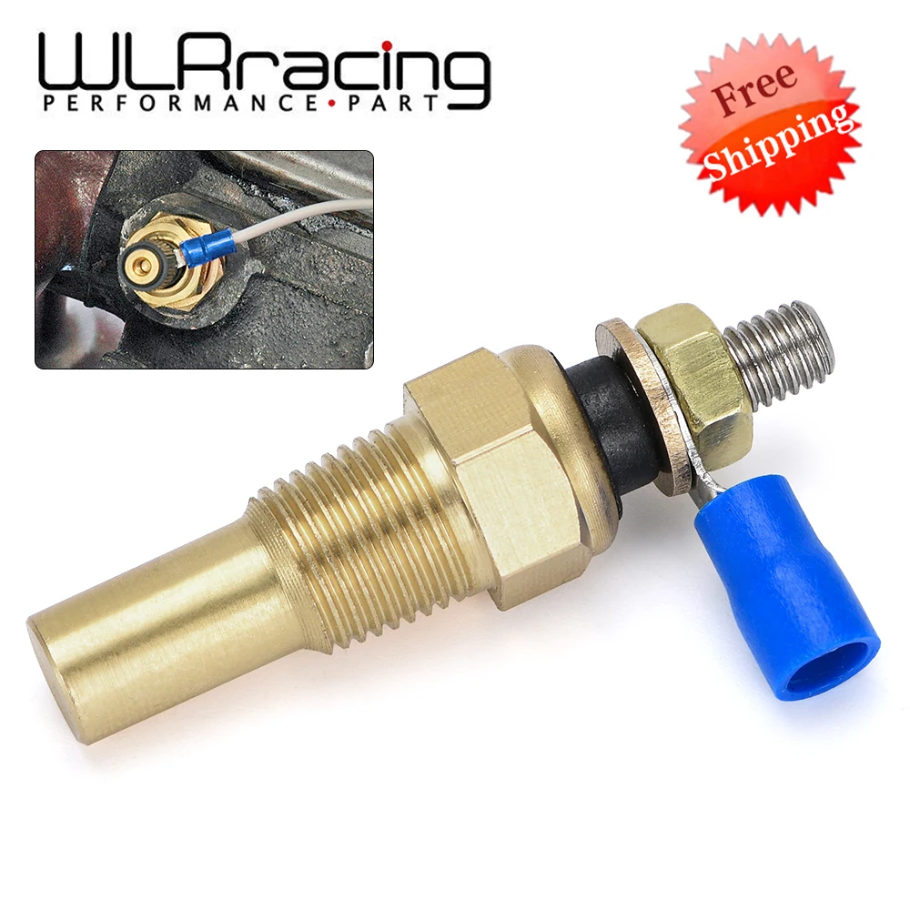 12V 1/8NPT Racing Car Oil Temp Sensor Water Temperature Sensor Water Temp Sensor Gauge Sensor WLR-TSU01