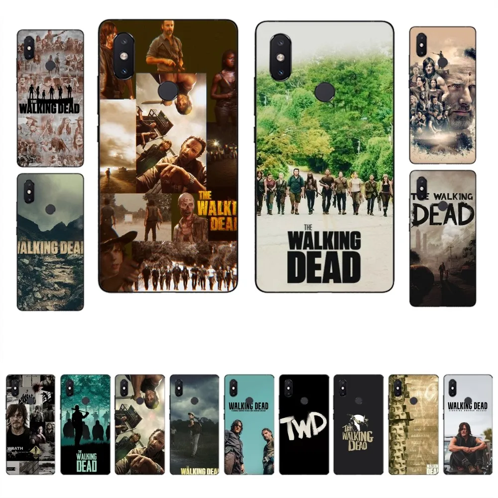 TV Show The Walking Dead Phone Case For Xiaomi Mi 5X 8 9 10 11 12 Lite Pro 10T PocoX3pro PocoM3 Note 10 Pro Lite