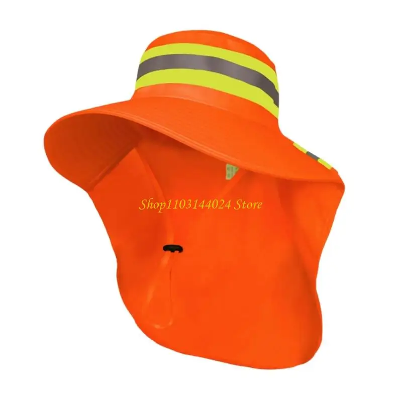 N5KE Lightweight Polyester Sun Hat With Reflective Strips For Night Sports
