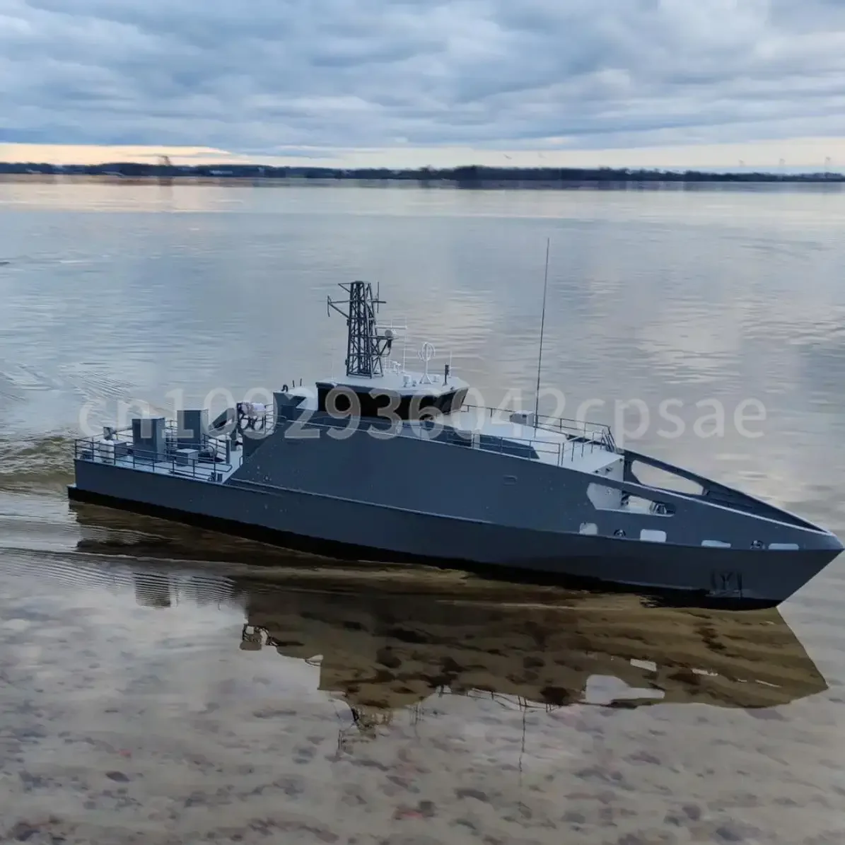 [1.0 متر] طباعة ثلاثية الأبعاد 1:38.4 قارب دورية من فئة Guardian