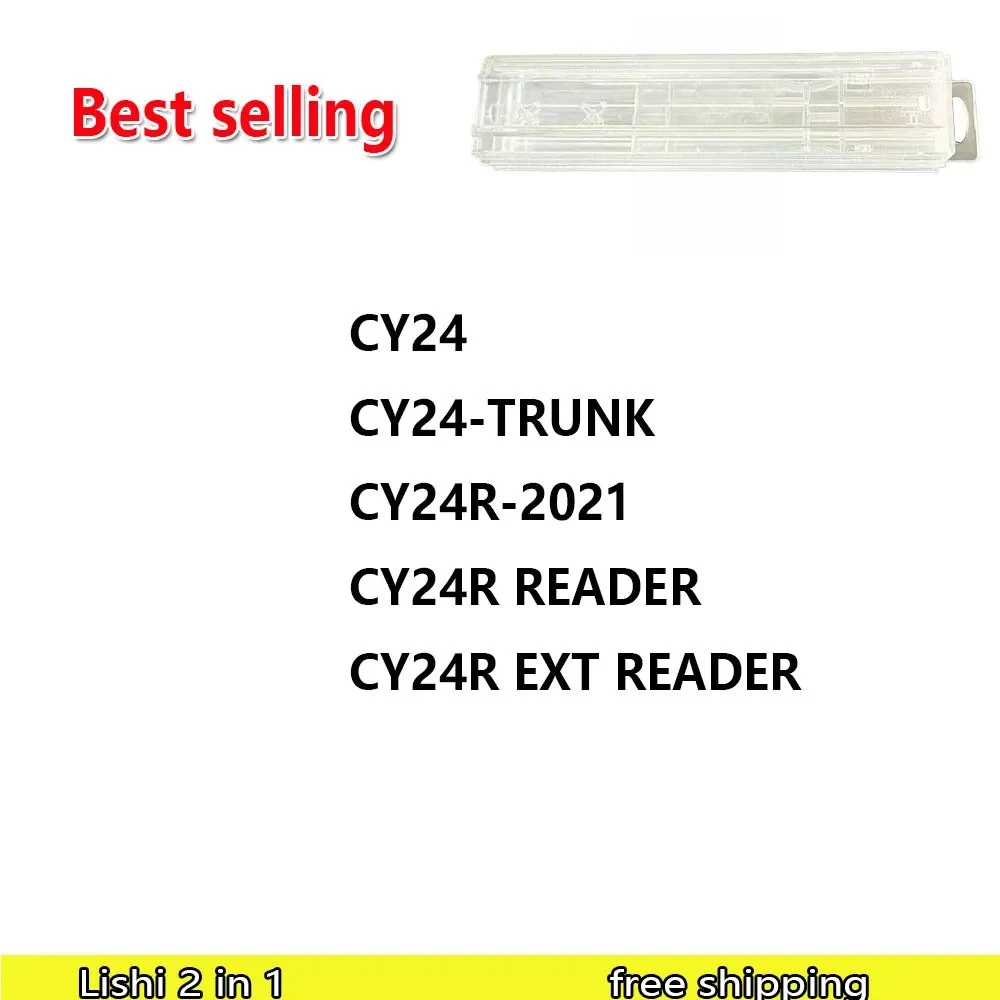 Lishi 2 in 1 Tool TOY43 TOY43R TOY43AT TOY2 TOY2014 TOY2018 for TOYOTA Car Key