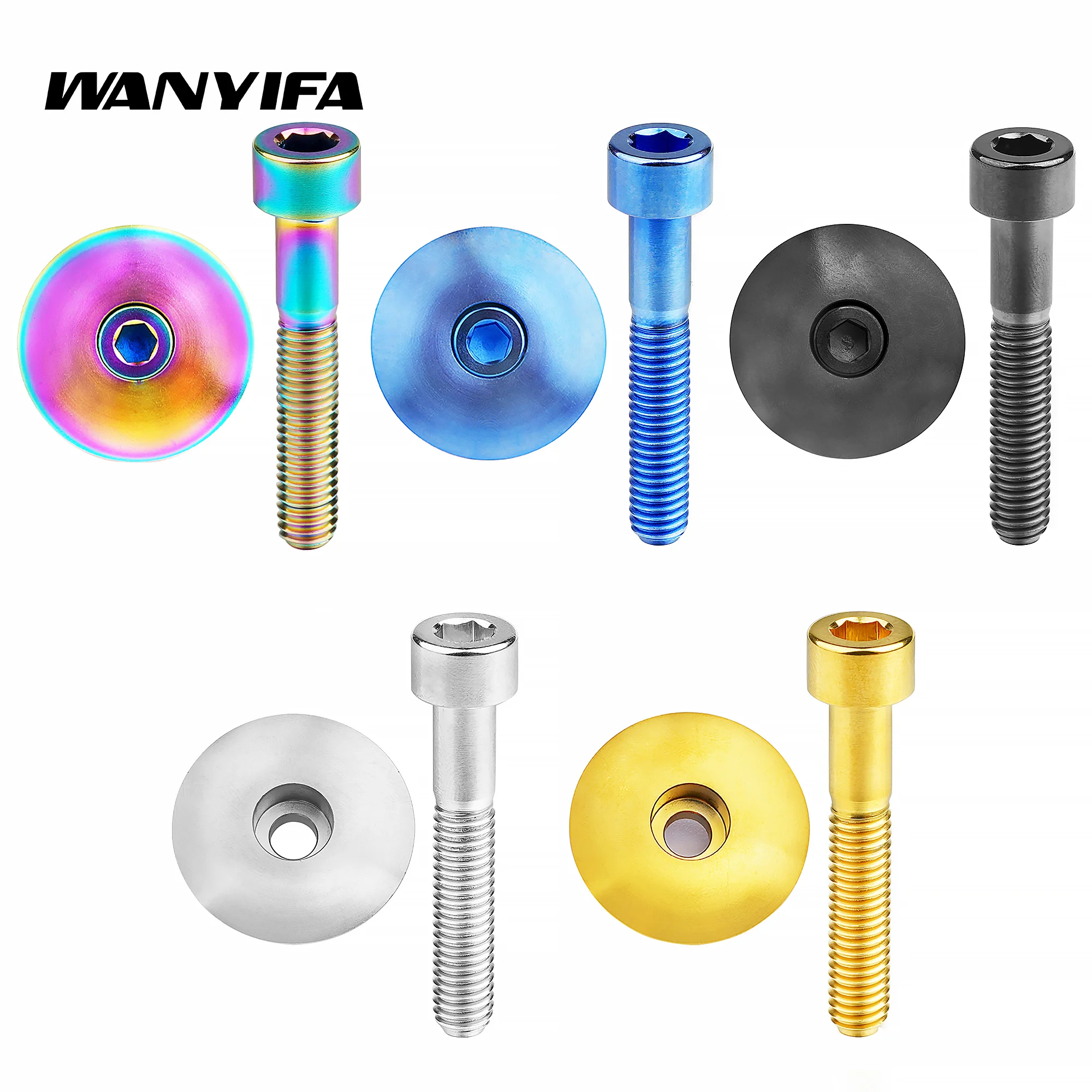 Wanyifa Bicycle Headset Cap for 1 1/8\