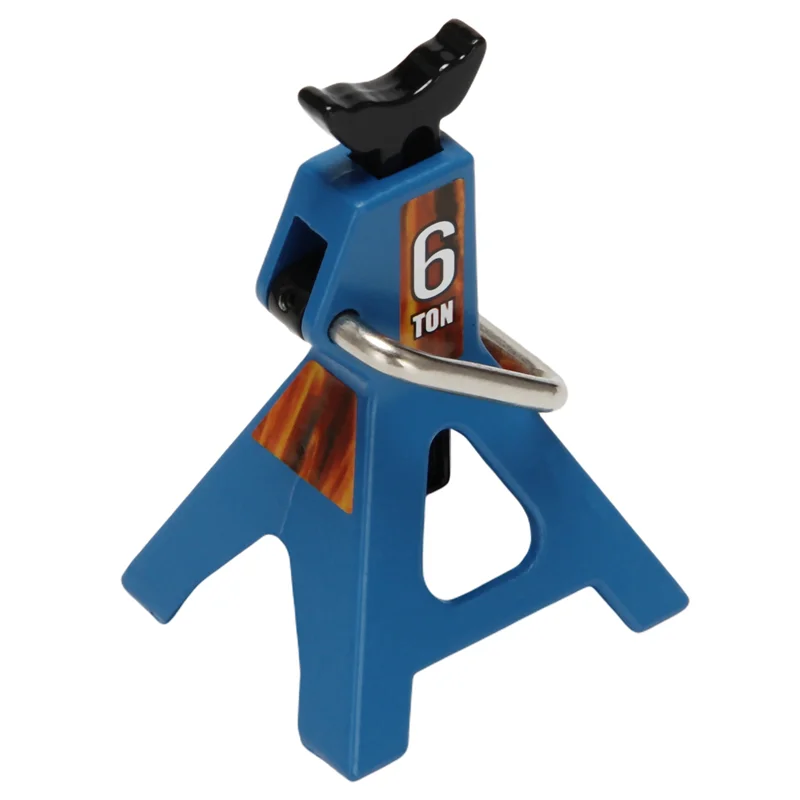 YSUN-3X Supporti per cric in metallo Simulazione Mini per 1/10 RC Crawler Truck Car Trx4 SCX10 Simulazione Veicoli da arrampicata-Blu