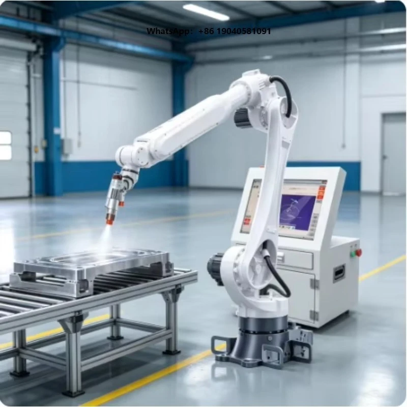 Industrial CNC Robotic Arm, High Efficiency Uniform Coating Equipment for Metal Wood Plastic Surface Spraying