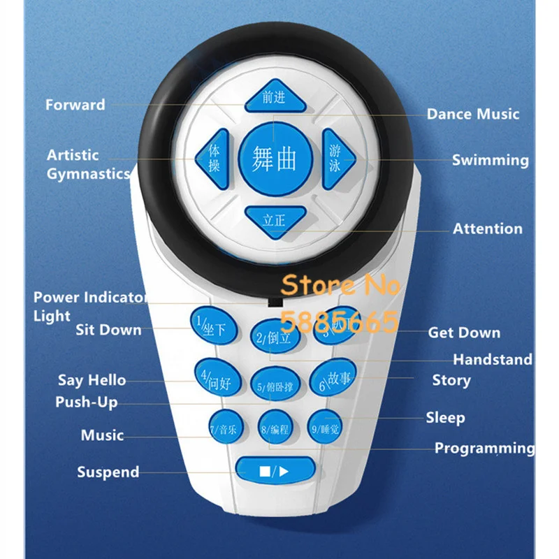 Elektryczny pies robot sterowany pilotem, uroczy, wykonywający akrobacje, obrót o 360 stopni °   Obrotowy, chłodzący, świetlisty, z kółkami, sterowany zdalnie, maszyna do wczesnej edukacji, pies