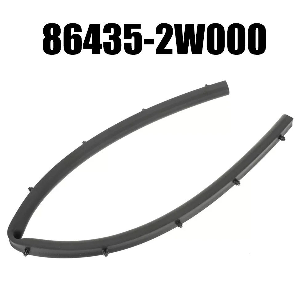 Easy To Use 86435-2W000 Seal Hood Seal Replacement Anti-corrosion Black Color High-quality Materials Non-deformation