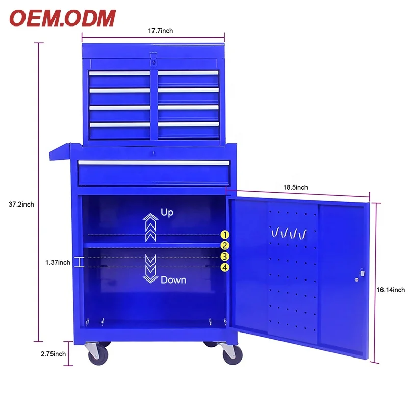 China Factory Tool Storage Chest Metal Storage Tool Chests And Cabinets,metal Tool Chest Combo Box