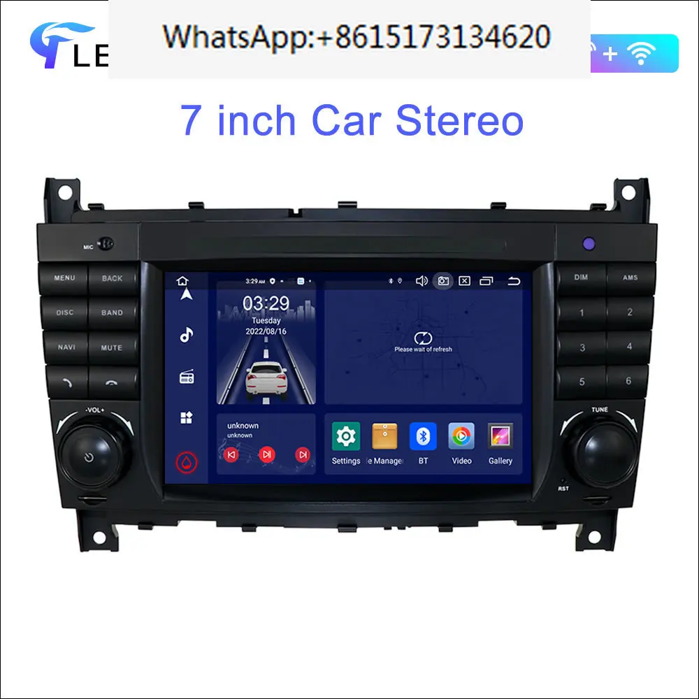 Special W203 W209 Car Navigation Multimedia Reverse Image Android Navigator