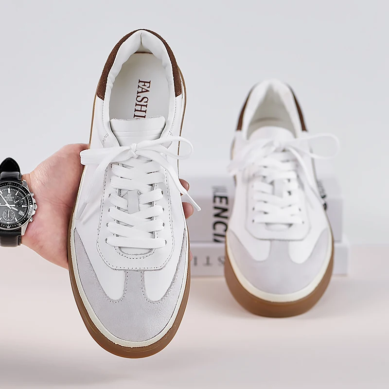 

High End Spring Autumn New Men Color Blocked Casual Shoes Comfortable Lightweight Anti Slip Suitable for Daily Commuting Driving