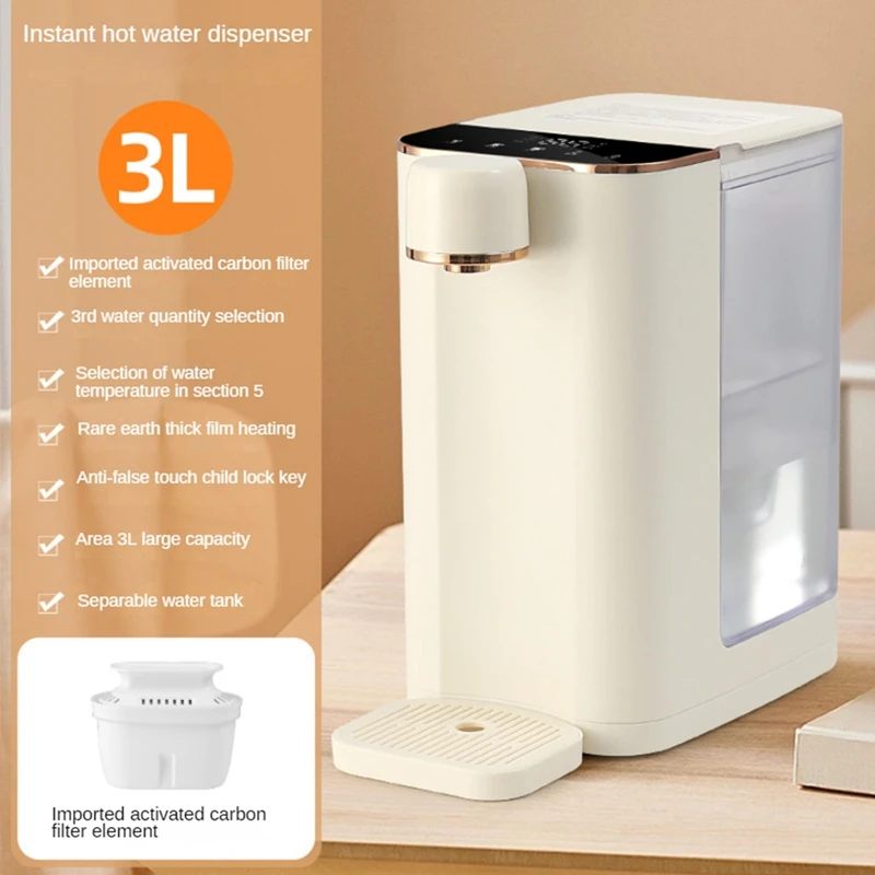 Instant Water Dispenser Water Purifier For Smart Home Mini Desktop Direct Drinking Machine For Bedroom Office